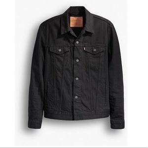 Unisex Levi’s Black Denim Jacket